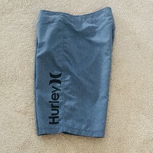 Hurley One And Only Surf Board Shorts Sz 30 Blue